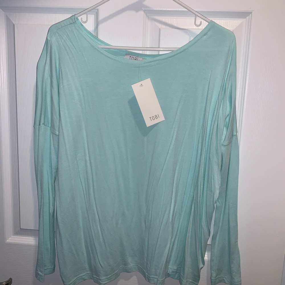 Brand new Tobi jersey stretch long sleeve